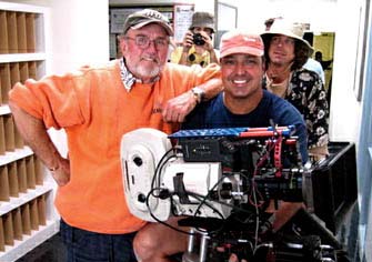 Ron and his mentor, cinematographer Rexford Metz ASC