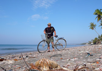 Shooting and bicycling down the coast to Saigon,
                  South Vietnam.